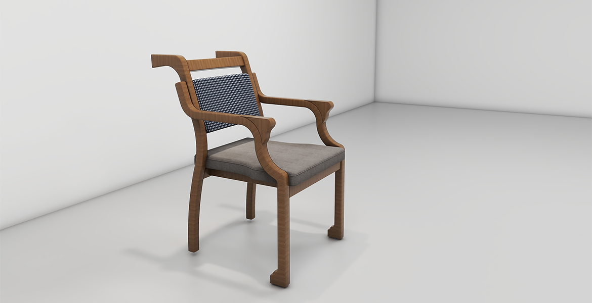 EF-C02 Elderly care chair（Pushable）