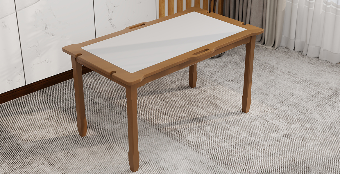 EF-T02 Fireproof elderly care table (Rectangular)