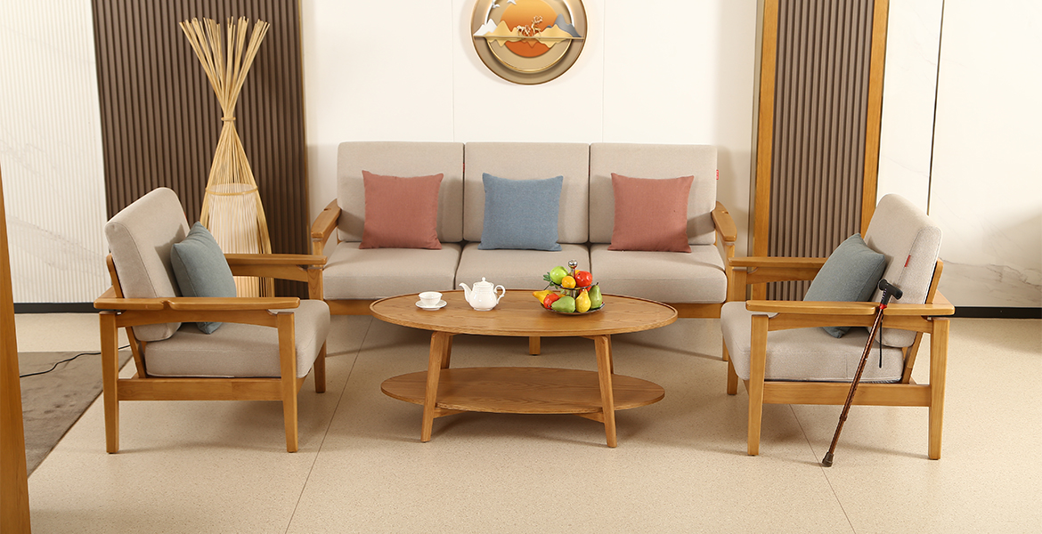 EF-T07 Elderly care coffee table（Oval）