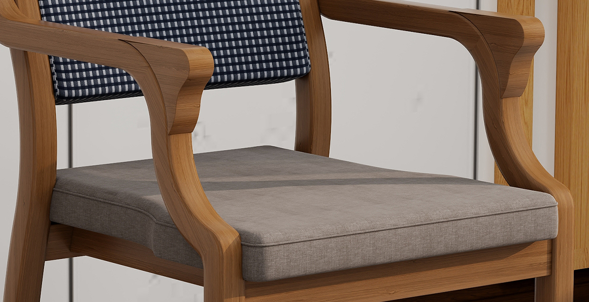 EF-C02 Elderly care chair（Pushable）