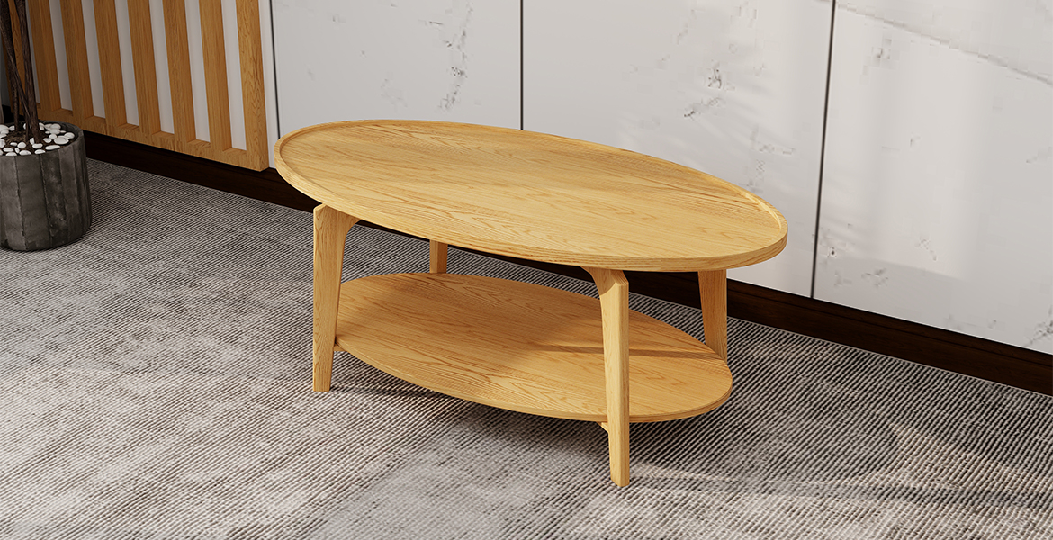 EF-T07 Elderly care coffee table（Oval）