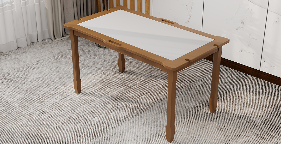 EF-T02 Fireproof elderly care table (Rectangular)