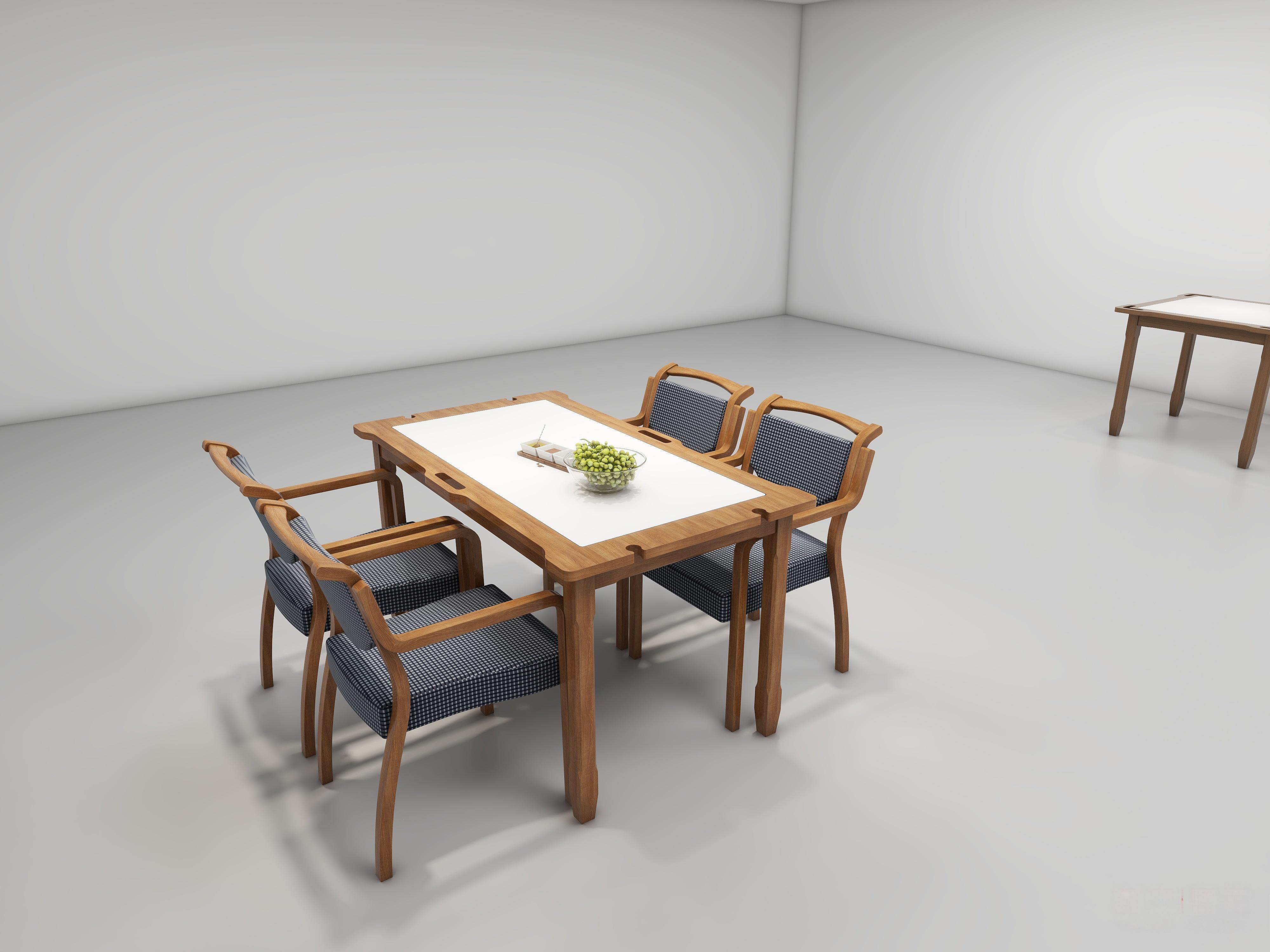 EF-C01 Elderly care chair Rendering image