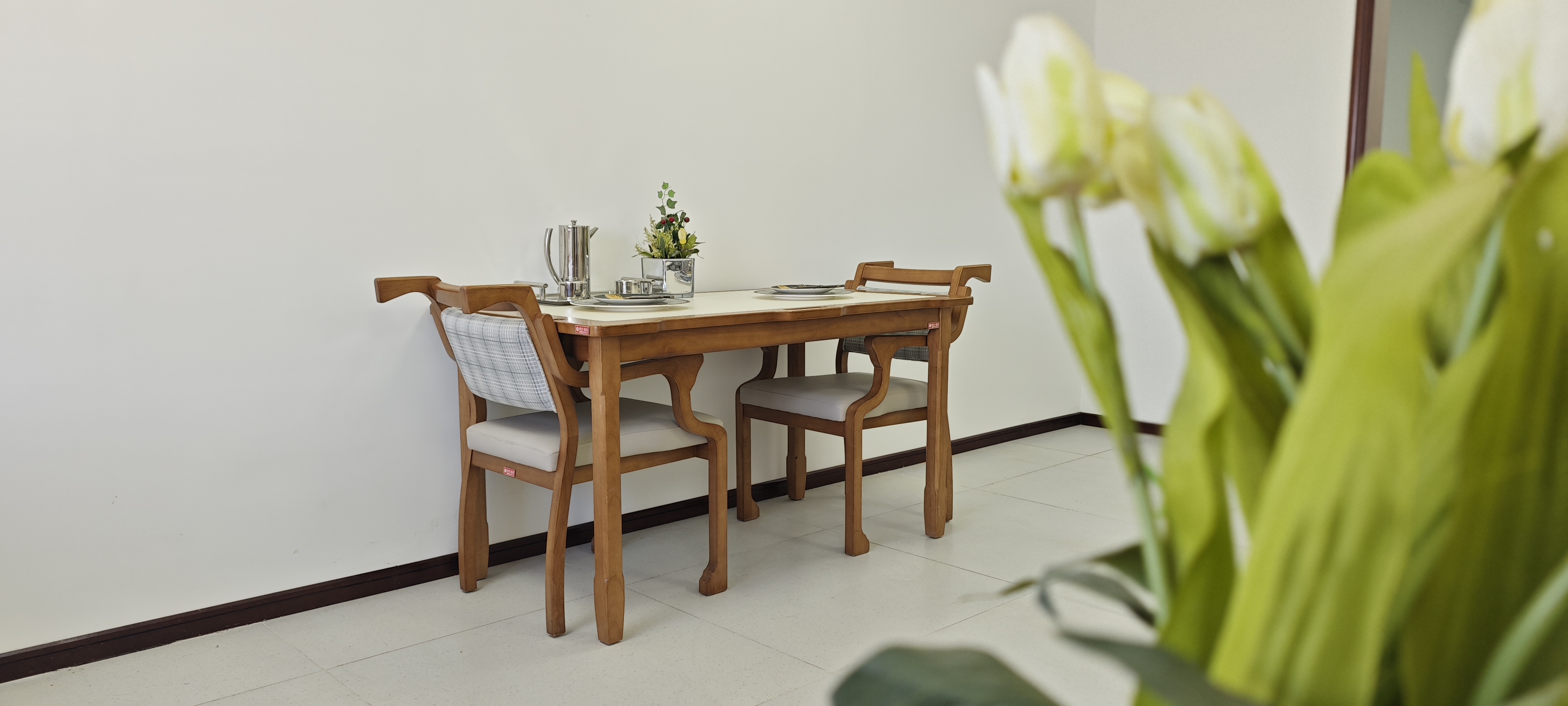 EF-T02 Fireproof elderly care table (Rectangular) Real shot